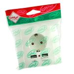 Розетка мультифункциональная 1с/з с/у +2USB-для зарядки 5В 2,1А (1/8/160)