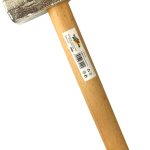 Молоток слесарный 1000гр кованый, деревянная ручка (1/36)