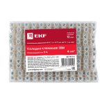 Колодка клеммная 6мм 6А (10шт.) EKF (10)