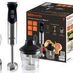 Блендер TDM Микс 3, 700 Вт, нерж. сталь, 2 скор., венчик, чаша - измельчитель (1/8)