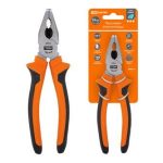 Пассатижи (плоскогубцы) 160мм двухкомпонентные ручки, CR-V сталь, серия АЛМАЗ TDM (6/60)