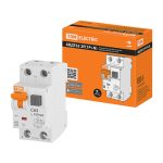 АВДТ 63 2Р(1Р+N) C63 100мА 6кА тип А - Автоматический Выключатель Дифференциального тока TDM