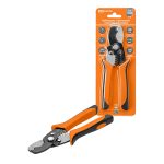 Кабелерез с функцией зачистки изоляции, 180 мм, усиленный, Al/Cu 35/10 мм², "МастерЭлектрик" TDM