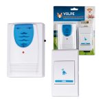 Звонок беспроводной 32 мелодии белый UDB-Q032 W-R1T1-32S-100M-WH Volpe