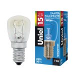 Лампа для холодильника и СВЧ E14 15Вт IL-F25-CL-15/E14 Uniel