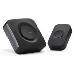 Звонок беспроводной на батарейках REXANT IP56 черный 52 мелодии