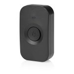 Звонок беспроводной на батарейках REXANT IP56 черный 52 мелодии