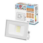 Прожектор СДО-05-010 10 Вт, 800 лм, 6500 К, 220-240 В, IP65, белый, Народный