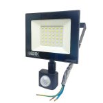 Прожектор LED с внешним датчиком  30Вт LEEK LE LED FL IR BLACK 6500К 4000Лм IP65 (1/20)