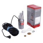 Насос погружной вибрационный Кратон SWP-mini 25, верхний забор, провод 25 м, 180 Вт, 16 л/мин