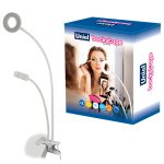 Светильник LED с диммером и штативом для телефона Серия Back ULK-F51-8W/SW/DIM IP20 WHITE Uniel