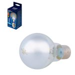 Лампа LED Стандарт 4Вт E27 4000К прозрачная с зеркальным отражателем A60 Sky ТМ Uniel