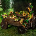 Садовая гирлянда на солнечной батарее Подсолнухи 24LED аккум IP44 USL-S-138/PT2300 SUNFLOWER Uniel