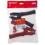 Крокодил 500А 200мм (крас+ черн)  REXANT (2шт/уп/цена за шт)