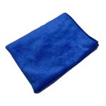 Полотенце для автомобиля из микрофибры 40*60см синее