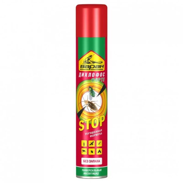 Дихлофос ВАРАН Форте универсальный зеленый 345мл (1/12)