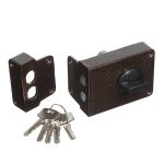 Замок накладной цилиндровый типа 3Н-1-3, 5 ключей, Булат 3Н1Б-2 (1/30)