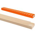 Кабель-канал сосна 3D 20*10 ЭКО TDM (100м) цена за метр