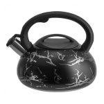 Чайник для плит со свистком ALPENKOK АК-539 3л нерж, индукционное дно (1/12)