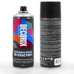 Аэрозольная эмаль DECORIX черный матовый 520мл (12)