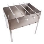 Мангал сборный СОКОЛ "ПОХОДНЫЙ" в пленке с шампурами (Россия) (1/10)