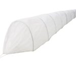 Парник в сборе 8 метров 9 дуг укрывной материал 40г/м2