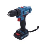 Дрель-шуруповерт аккумуляторная Кратон CD-12-Li-1,5 (12 В, 1,5 А·ч; 2 АКБ + кейс, расширенная компле