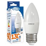 Лампа LED свеча 15Вт Е27 6500К 220V 1350Лм C37 ILED-SMD2835-C37-15-1350-230-6,5-E14 IONICH