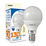Лампа LED шар 15Вт Е14 4000К 220V 1350Лм P45 ILED-SMD2835-P45-15-1350-230-4-E14 IONICH