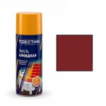Аэрозольная эмаль ПРЕСТИЖ вишневая 425мл(1/12)