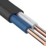 Кабель ВВГп нг LS 2*1,5 Черный ГОСТ (100)