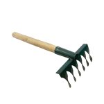 Грабли 6-ти зубые витые с черенком (10)