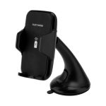 Беспроводное автомобильное зарядное устройство-подставка REXANT 10W, черное