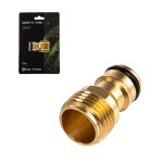 Адаптер латунный 1/2" внешняя резьба ЧЕТЫРЕ СЕЗОНА