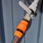 Коннектор для шланга 1/2" быстросьемный, с аквастопом ЧЕТЫРЕ СЕЗОНА