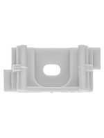 Крепеж-клипса для трубы 20 мм для прямого монтажа (100 шт.) серая TDM