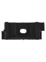 Крепеж-клипса для трубы 25 мм для прямого монтажа (100 шт.) черная TDM