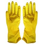Перчатки латексные желтые, повышенной эластичности, размер XL (12)