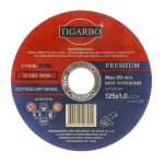 Круг отрезной TIGARBO по стали PREMIUM 125*1,0*22,23