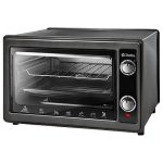 Духовка эл. DELTA D-0122 1300Вт, 37л, 2 тэна, 1 противень, решетка, термостат черная