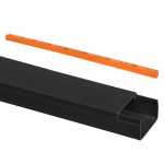 Кабель-канал 25х16 (2 м) чёрный TDM