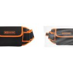 Пояс монтажника ПМ-1, отсек для оснастки, 7 секций, карабин, мет. скоба (570х155х50 мм), «Алмаз» TDM