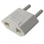 Переходник вилка ТЕФАЛЬ белая RT (10/50/2000)