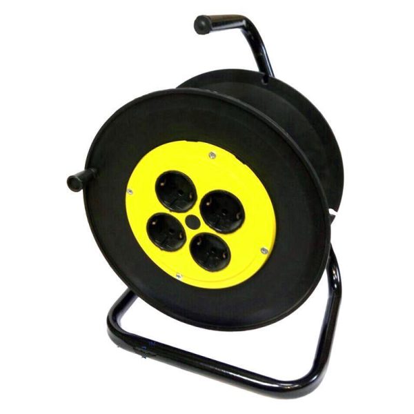 Катушка для удлинителя 300мм 4 розетки c/з (Москва) (1)