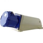 Розетка силовая 133 стационарная 2Р+РЕ 63А 220В IP54 TDM