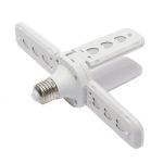 Лампа LED люстра 28Вт Е-27, 4 лопасти,  раскладная,3600Lm, CP-003