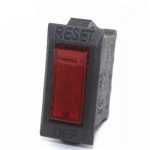 Клавишный переключатель Reset-OFF клавиша с/п 10A/250V AC IRS-001A
