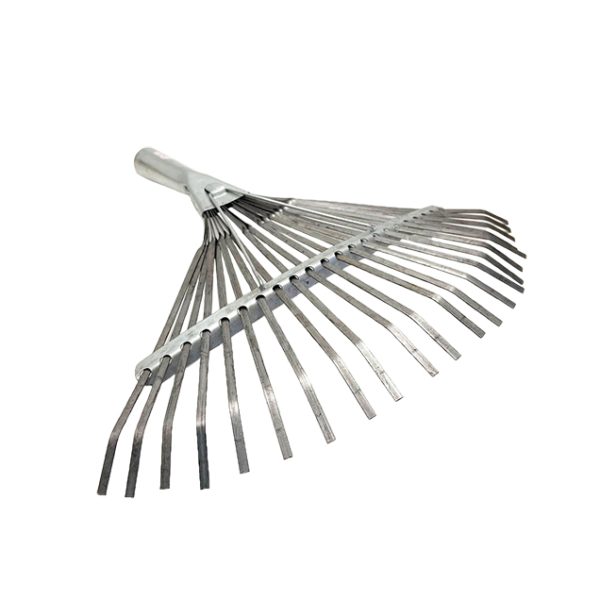 Грабли 22 зуба веерные пластинчатые оцинкованные