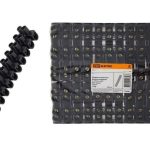 Зажим винтовой (клеммник) ЗВИ-60 полипропилен 100град.,2.5-16мм2 12пар черный TDM (10)