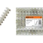 Зажим винтовой (клеммник) ЗВИ-5 0,75-4мм2 12пар TDM (10)